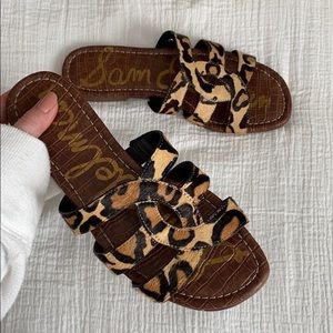 Leopard Sandal